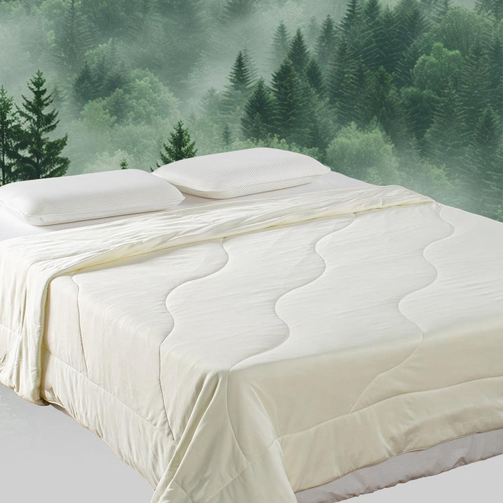 Kasentex All Season Ultra Soft Cooling Blanket Comforter, Hypoallergenic and Breathable, Room Decor, Graduation Gifts